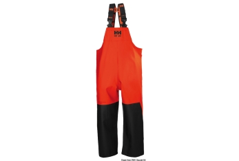 HH Storm Rain BIB arancio/nero 2XL 