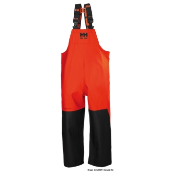 HH Storm Rain BIB arancio/nero 2XL 