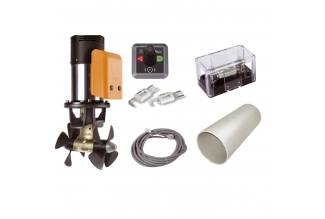 Kit Completo Elica di Prua Doppia Controrotante Quick BTQ 185-65 12V