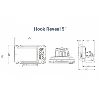 Lowrance Hook Reveal 5"