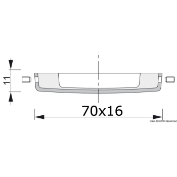 Luce cortesia Andromeda 5 LED bianchi 