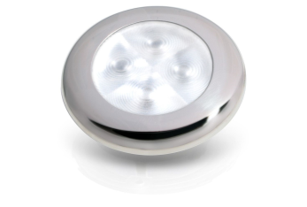 LUCE CORTESIA BIANCA - INOX 12V