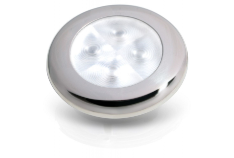 Luce cortesia bianca - inox 24v