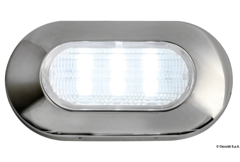 Luce di cortesia LED senza incasso - frontale-13.178.03