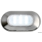 Luce di cortesia ovale 6 LED blu 