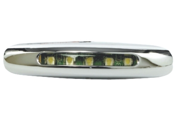 Luce di cortesia LED senza incasso - frontale-13.187.01