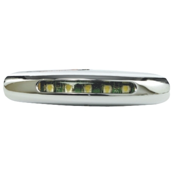 Luce di cortesia LED senza incasso - frontale-13.187.01