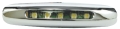 Luce cortesia cromata 5 LED bianchi 