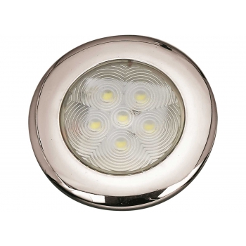 Luce Impermeabile LED Round Top Inox