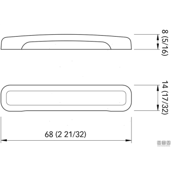 Luce quick tab-ip68 blu 