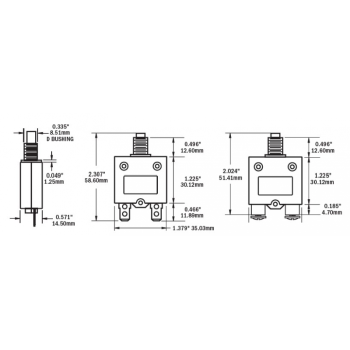 Magnetotermico a pulsante 7a