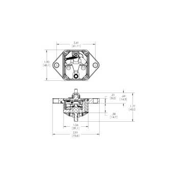 Magnetotermico ad incasso 40a