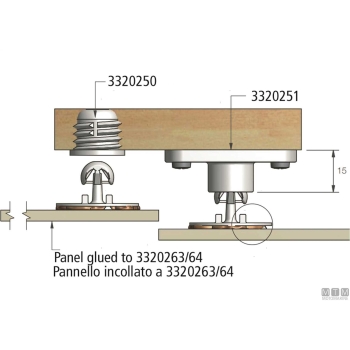 Maschio 10kg da incollare std 