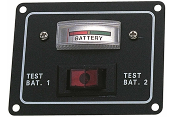 Pannello Tester Rocker per 2 Batterie 