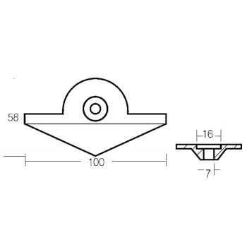 Placca  9,9-15 hp