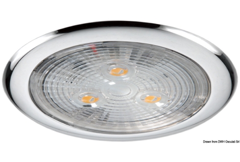 Plafoniera 6 LED luce bianca 