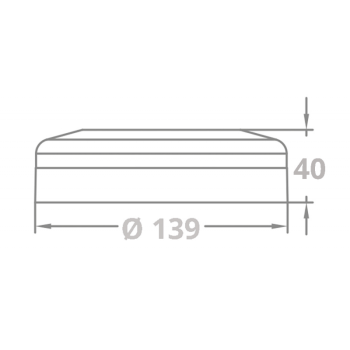 Plafoniera a 16 led 12v