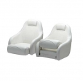 Poltroncina Ocean 51 Flip-Op Bianco/Crema