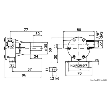 Pompa Nauco FPM005 da 3/8" 