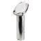 Portacanne inox 60° tappo bianco 