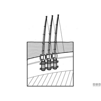 Portacanne pls 4p d40mm< 