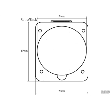 Presa f wall ce ip67 230v 32a< 