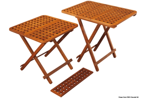 Prolunga per tavolo teak 