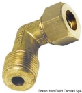 Raccordo 90° maschio 10 mm x 1/4" 