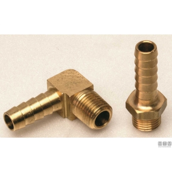 Raccordo a gomito npt 1/4"x 8mm< 