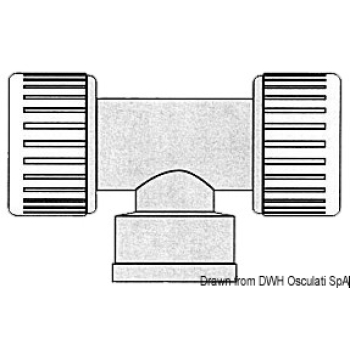 Raccordo a T 1/2" Hydrofix 