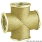 Raccordo croce ottone femmina 3/4" 