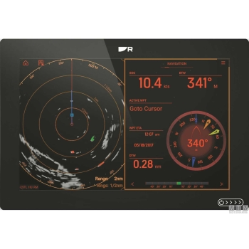 Raymarine axiom+ 12 chartplotter 