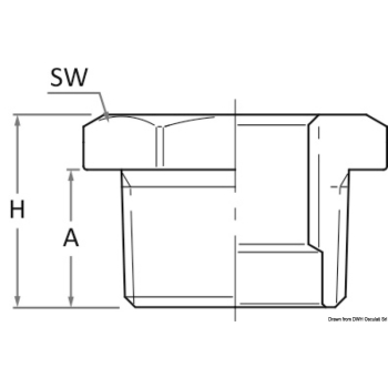 Riduzione in bronzo M-F da 2" x 1"1/2 