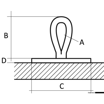 Ropeye XS in fibra di vetro 