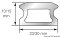 Rotaia forata 1 1526 mm 