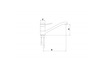 Rubinetto mixer mm 120