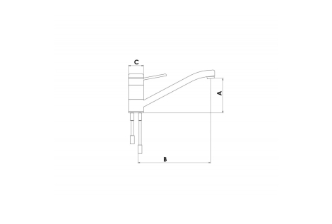 Rubinetto mixer mm 120