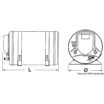 Scaldabagno Isotemp Slim 15 l 