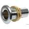 Scarico a mare ottone 1/2" x 19 mm 