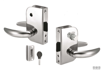 Serratura Inox Privacy Door Latch con Chiavi