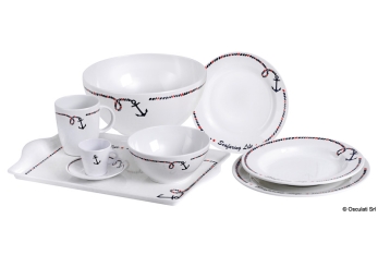 Set 6 piatti dessert antiscivolo Ø 20 cm 