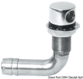 Sfiato inox 19 mm dritto 