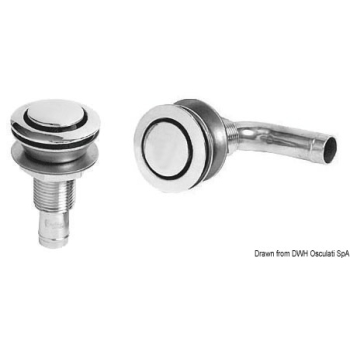 Sfiato inox 90° testa 49 mm 