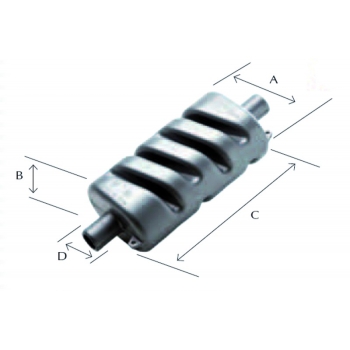 Silenziatore Ø mm.50