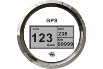 Spidometro/contamiglia GPS senza trasduttore-27.781.01