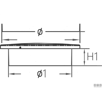 Spot fs sextans-qb led 95x95mm 