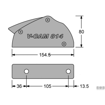 Stopper doppio antal v814 8/10mm 