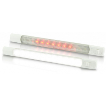 Strip led bianco/rosso 24v