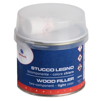 Stucco legno bicomponente medio 150 ml 