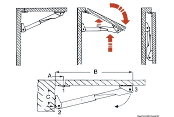 Supporto tavolo Rakego 120 kg 